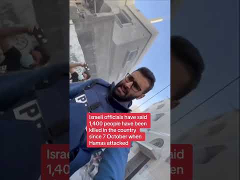 Distressing moments after airstrike