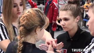 Девушки - Armwrestling  чемпионат 2012(до конца смотреть)