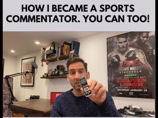 How to Become a Sports Commentator