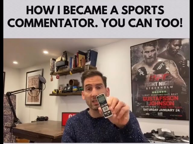 How To Become A Sports Commentator Homenetmenny