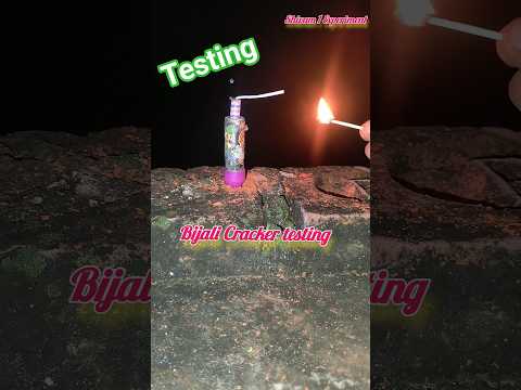 Bijali cracker testing new ideas #crackers #diwali