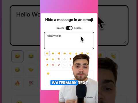 Smuggling data in an emoji 😀󠄳󠅘󠅕󠅓󠅛󠄐󠅟󠅥󠅤󠄐󠅘󠅤󠅤󠅠󠅣󠄪󠄟󠄟󠅒󠅕󠅤󠅤󠅕󠅢󠅣󠅤󠅑󠅓󠅛󠄞󠅓󠅟󠅝