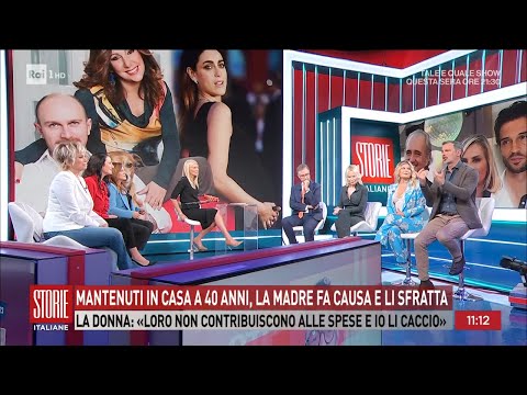 Mantenuti in casa a 40 anni  - Storie Italiane 27/10/2023