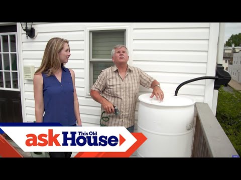 How to Build a Rain Barrel for $40 | Ask This Old House - UCUtWNBWbFL9We-cdXkiAuJA