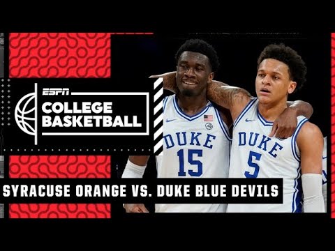 Syracuse Orange vs. Duke Blue Devils | Full Game Highlights video clip