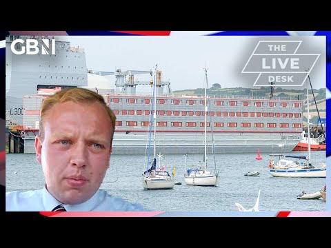 'Put the migrant barge on the Thames so Government can see the mess they've caused' | Cllr O'Leary
