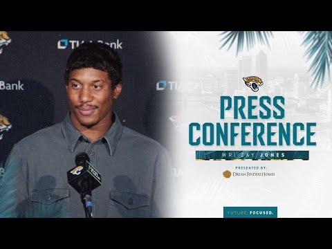 Jones: "I want to be in Jacksonville." | Intro Press Conference | Jacksonville Jaguars video clip 