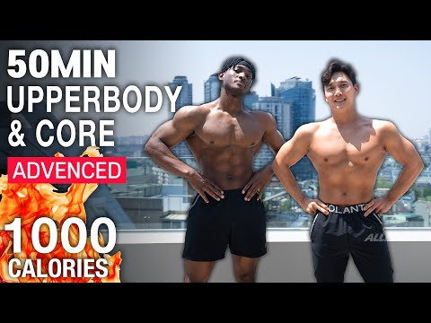 [땀폭발🔥] 고강도 50분 상체&코어 운동 with @Ifbbproshaibuemmanuel  | 50MIN UPPERBODY & CORE for ADVANCED🔥