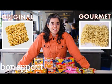 Pastry Chef Attempts to Make Gourmet Instant Ramen | Gourmet Makes | Bon Appétit - UCbpMy0Fg74eXXkvxJrtEn3w