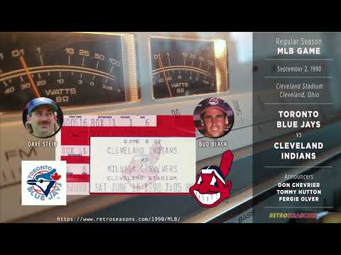 Toronto Blue Jays vs Cleveland Indians - Stieb No Hitter - Radio Broadcast video clip