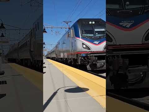 Amtrak 137 Flies by Mansfield at 125mph