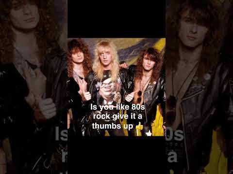 80s rock band hit hard 🤘🤘🤘🤘👍