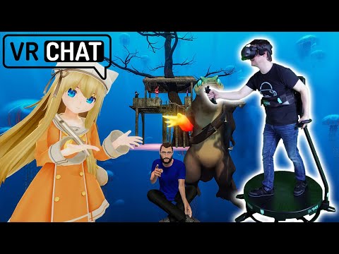 I play VRChat on the 
