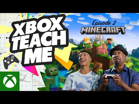 Teaching A Grandparent How to Play MINECRAFT! — Xbox Teach Me: Episode 2