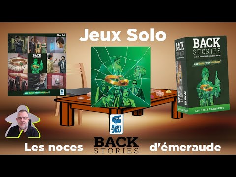 Back Stories - Les noces d'émeraude | La boîte de Jeu | jeu de société