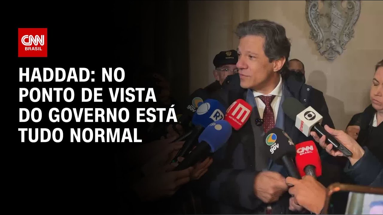 No ponto de vista do Governo está tudo normal diz Haddad sobre crise do IOF | LIVE CNN