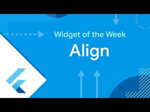 Align (Flutter Widget of the Week) - UC_x5XG1OV2P6uZZ5FSM9Ttw