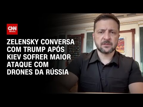 ​Zelensky fala com Trump sobre reforço de defesa aérea | CNN PRIME TIME