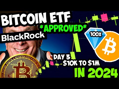 *SHOCK* Bitcoin ETF CLEARED by SEC after NASDAQ & NYSE Meeting!! Trading k into m DAY 3
