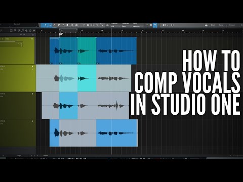 How to Comp Vocals in #StudioOne