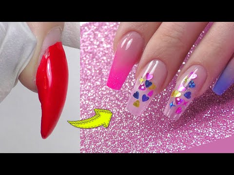 Nail Art transformation for St. Valentines Day 💗