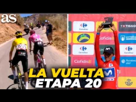 <strong>La</strong> fiesta de MAS también es para LANDA: así fue <strong>la</strong> etapa 20 de <strong>LA</strong> VUELTA