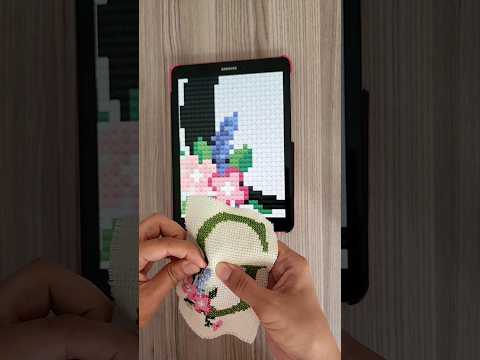 Stitching #crossstitch #shorts #viral #trending