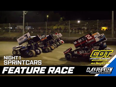 Sprintcars | Chariots of Thunder - Darwin - 11th Sep 2025 | Clay-Per-View - dirt track racing video image