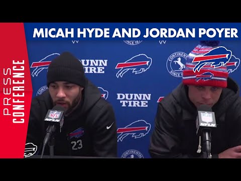 Micah Hyde and Jordan Poyer Following 42-36 Loss to Chiefs: "Really Tough Feeling" | Buffalo Bills video clip 