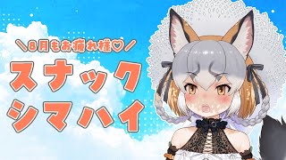 【スナックシマハイ/月末雑談】フレンズたくさんの8月くん！みんなたち集まれ～！【#シマハイシン /シマハイイロギツネ】
