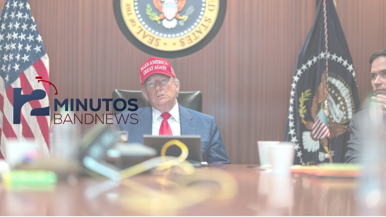 BandNews em 2 Minutos 070725   Tarde Trump ameaça impor 10 de tarifas adicionais ao BRICS