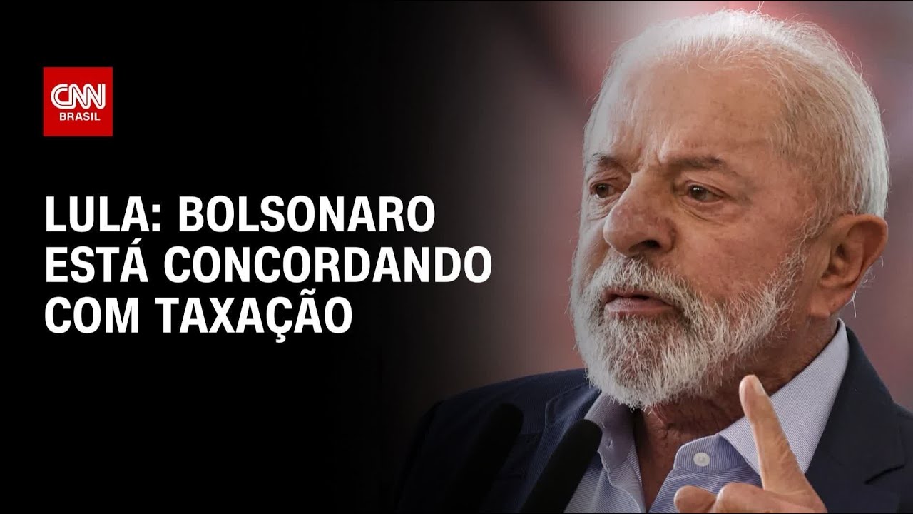 Lula diz que Bolsonaro esta concordando com a taxação de Trump | CNN NOVO DIA