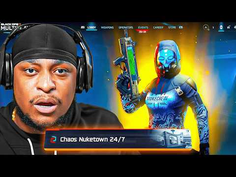 My First Time Playing Chaos Nuketown 24/7 in Black Ops 7! ☢️🔥