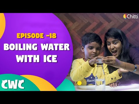 Boiling Water with Ice Challenge | Ep-18 | Chitti with Chutties #CWC #Chitti
