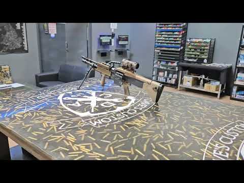 DCA Custom Danish Army M60E6 Machine Gun Replica