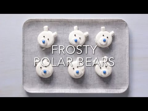 Frosty Polar Bear Cookies