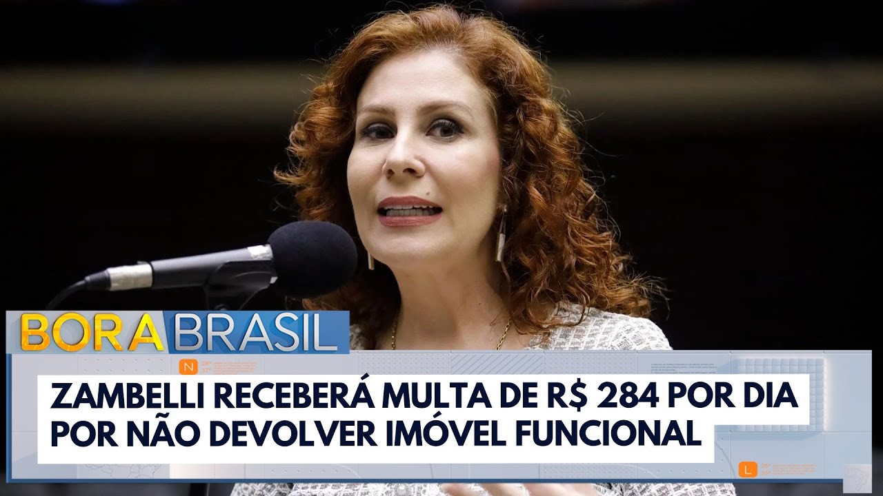 Zambelli receberá multa de R$ 284 por dia por não devolver imóvel funcional