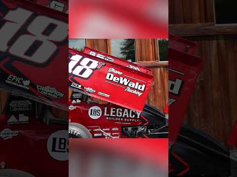 THE NEW CAR - dirt track racing video image