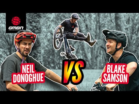 GMBN Presenter Challenge | Blake Vs Neil Game Of BIKE