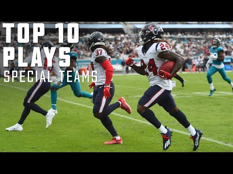 HIGHLIGHTS | Houston Texans Top 10 Special Teams Plays video clip
