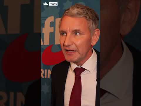 Far-right politician compares himself to Trump.
