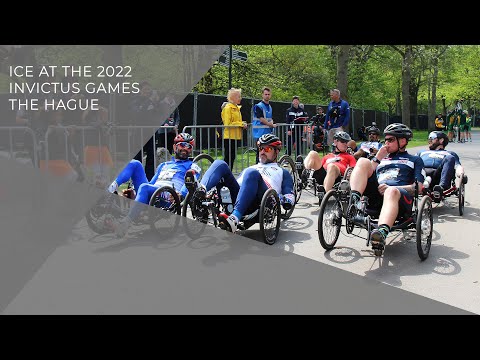 ICE trikes at the 2022 Invictus Games, The Hague, Netherlands
