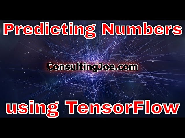 TensorFlow Tutorial: How to Square a Number