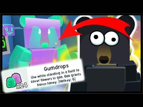 New Free Gummy Bee Event Gummy Bear Gumdrops Roblox - roblox thnxcya bee swarm simulator