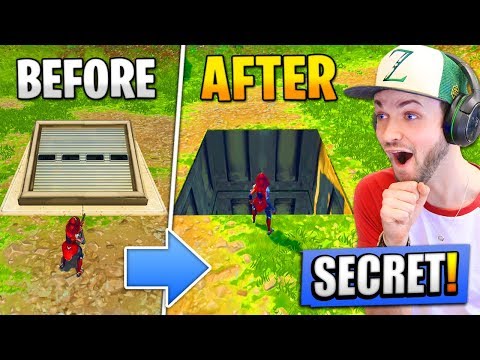 Opening the *SECRET* BUNKER - What's INSIDE? (Fortnite: Battle Royale) - UCYVinkwSX7szARULgYpvhLw