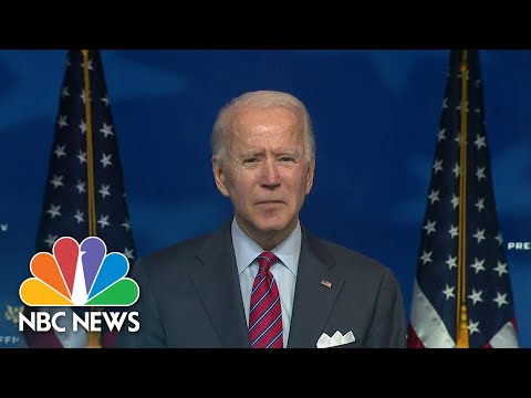 Biden Urges Congress To Pass Pandemic Relief Ahead Of ‘Very Dark Winter’ | NBC Nightly News