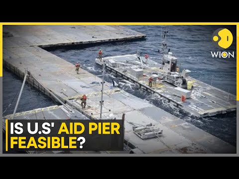Israel-Hamas War: Is US' aid pier feasible? | Only over 70 aid trucks have reached Gaza | WION