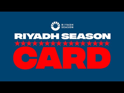 Riyadh season card announcement & press conference