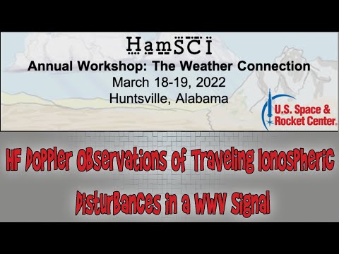 HamSCI Workshop 2022: HF Doppler Observations of Traveling Ionospheric Disturbances in a WWV Signal