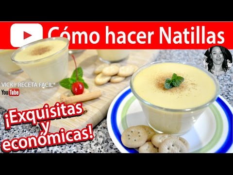 CÓMO HACER NATILLAS | Vicky Receta Facil - UCewhO42h_TIKZdntpI-v39g